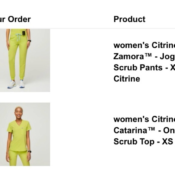 Figs Citrine Set - Picture 8 of 8